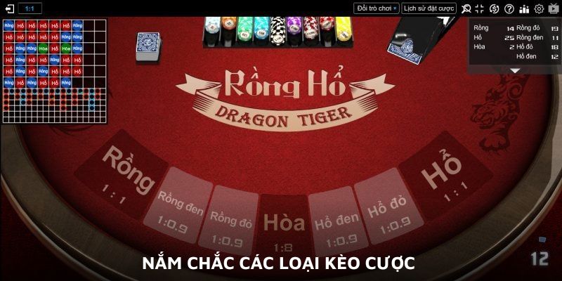 Nắm chắc các loại kèo cược 